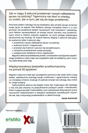 Reguła 5 sekund. Masz wszystko czego potrzebujesz, aby odmienić swoje życie - Mel Robbins [KSIĄŻKA]