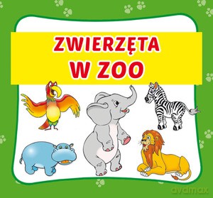 Zwierzęta w zoo harmonijka mała [KSIĄŻKA]