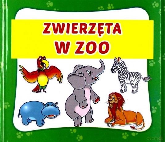 Zwierzęta w zoo harmonijka mała [KSIĄŻKA]