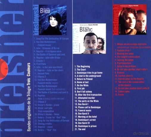 Zbigniew Preisner: Bleu/Blanc/Rouge [3CD]