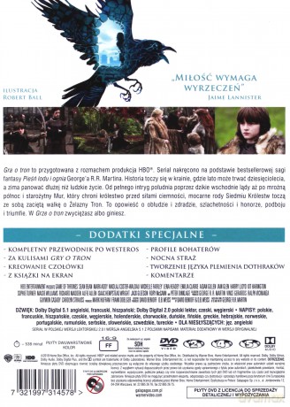 Gra o Tron Sezon 1 (Edycja Limitowana) [5DVD]
