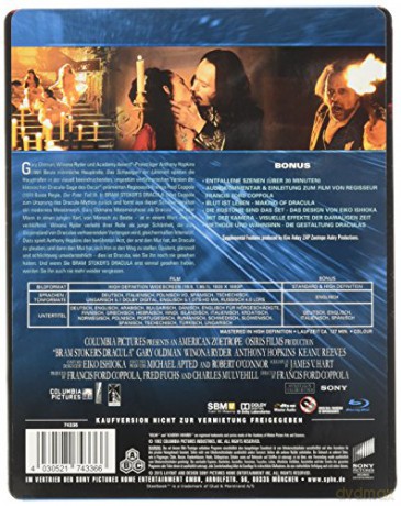 Dracula (steelbook) [Blu-Ray]