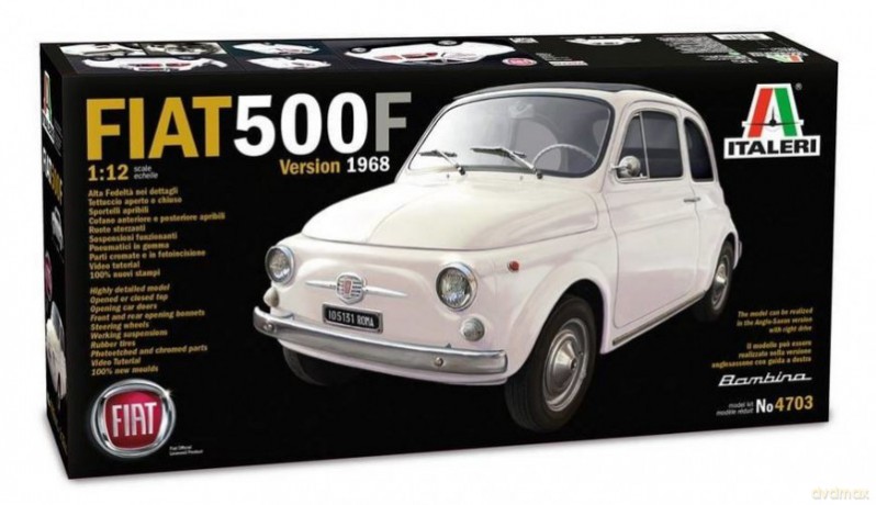 Fiat 500F 1968 Super Photo Etched