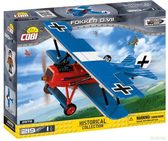 Klocki Mała Armia - Fokker D.VII [KLOCKI]