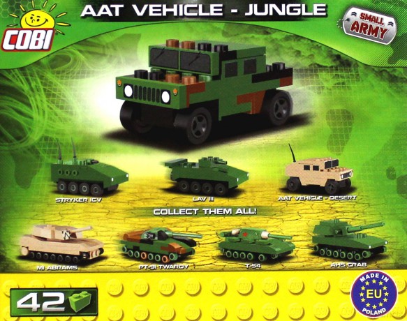 Klocki Mała Armia - NATO AAT Vehicle Jungle Nano [KLOCKI]