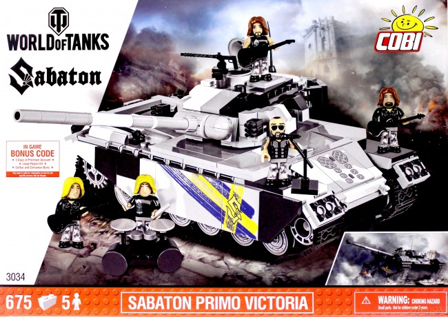 Klocki Mała Armia - Sabaton Primo Victoria [KLOCKI]