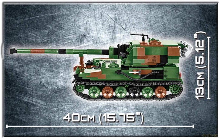 Klocki Mała Armia 700 el. Howitzer AHS Crab - samobieżna armatohaubica [KLOCKI]