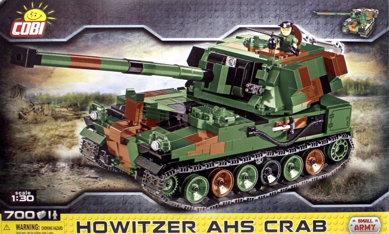 Klocki Mała Armia 700 el. Howitzer AHS Crab - samobieżna armatohaubica [KLOCKI]