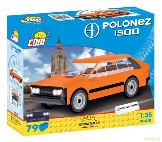 Klocki Youngtimer Collection - FSO Polonez 1500 [KLOCKI]