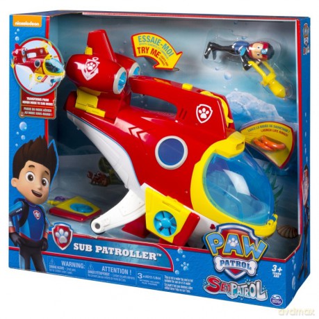 Psi Patrol, Morski Patrol - Duża Łódź Podwodna [FIGURKA]