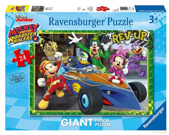 RAVENSBURGER 24 el. Mickey i Raźni Rajdowcy [PUZZLE]