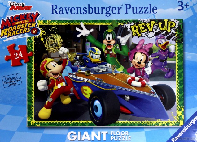 RAVENSBURGER 24 el. Mickey i Raźni Rajdowcy [PUZZLE]