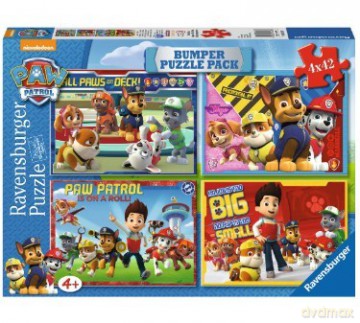 RAVENSBURGER 4x42 el. Bumper Psi Patrol [PUZZLE]