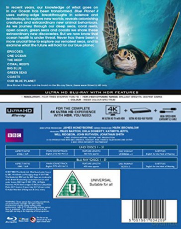 Blue Planet II (Błękitna Planeta 2) [3xBlu-Ray 4K] [3xBlu-Ray]