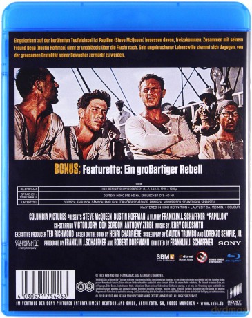 Papillon (Motylek) [Blu-Ray]
