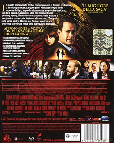 Inferno (steelbook) [Blu-Ray]
