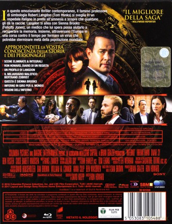 Inferno (steelbook) [Blu-Ray]