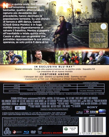 The 5th Wave (Piąta fala) (steelbook) [Blu-Ray]+[DVD]