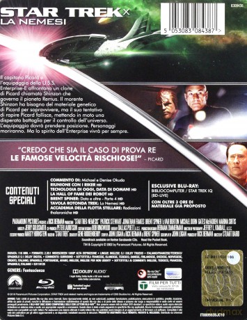 Star Trek: Nemesis (steelbook) [Blu-Ray]