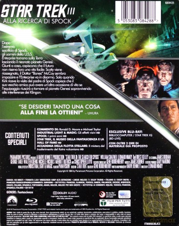 Star Trek III: The Search for Spock (Star Trek III: W poszukiwaniu Spocka) (steelbook) [Blu-Ray]