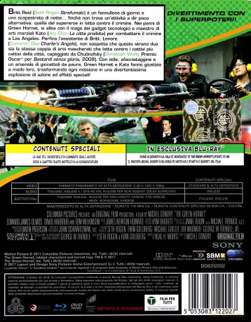 The Green Hornet (steelbook) [Blu-Ray]+[DVD]