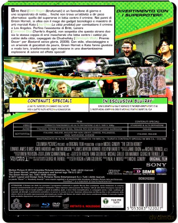 The Green Hornet (steelbook) [Blu-Ray]+[DVD]