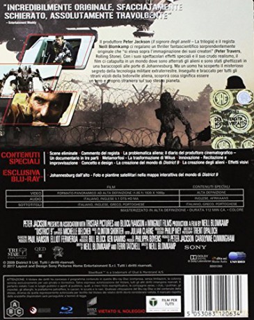 District 9 (Dystrykt 9) (steelbook) [Blu-Ray]