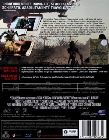District 9 (Dystrykt 9) (steelbook) [Blu-Ray]