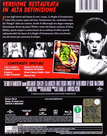 Bride of Frankenstein (Narzeczona Frankensteina) (steelbook) [Blu-Ray]