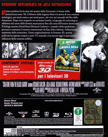 Creature from the Black Lagoon (Potwór z Czarnej Laguny) (steelbook) [Blu-Ray]