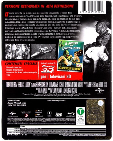 Creature from the Black Lagoon (Potwór z Czarnej Laguny) (steelbook) [Blu-Ray]