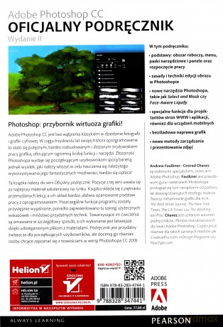 Adobe Photoshop CC. Oficjalny Podręcznik - Andrew Faulkner, Conrad Chavez [KSIĄŻKA]