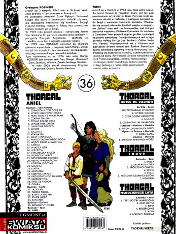Aniel Thorgal (Tom 36) - Grzegorz Rosiński, Yann [KOMIKS]
