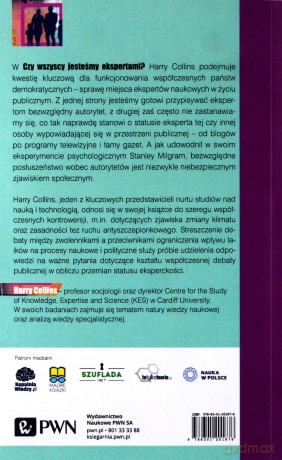 Czy Wszyscy Jesteśmy Ekspertami - Harry Collins [KSIĄŻKA]