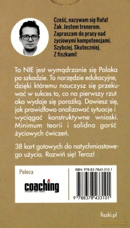 Fiszki Jak Dobrze Popełniać Błędy - Rafał Żak [KSIĄŻKA]