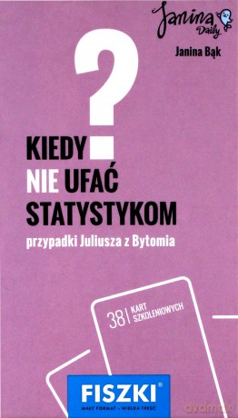 Fiszki Kiedy Nie Ufać Statystykom - Janina Bąk [KSIĄŻKA]