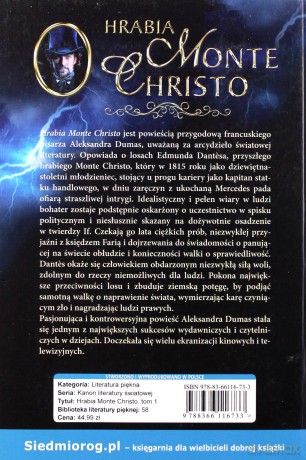 Hrabia Monte Christo (Tom 1) - Aleksander Dumas [KSIĄŻKA]