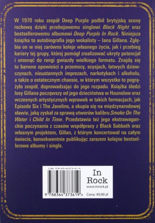 Ian Gillan Highway Star Autobiografia - Ian Gillan, David Cohen [KSIĄŻKA]