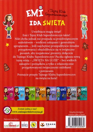 Idą Święta. Emi i Tajny Klub Superdziewczyn - Agnieszka Mielech [KSIĄŻKA]