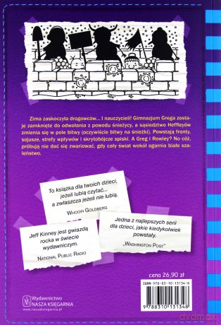 Dziennik Cwaniaczka Tom 13. Jak Po Lodzie  - Jeff Kinney [KSIĄŻKA]