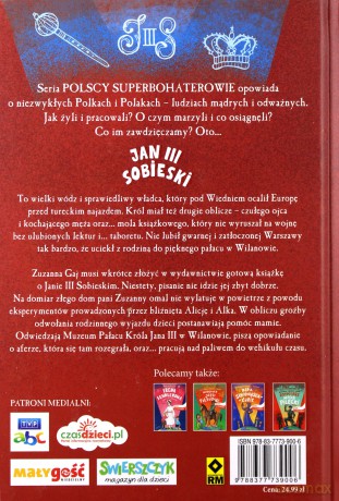 Jan Iii Sobieski Polscy Superbohaterowie - Małgorzata Strękowska-Zaremba [KSIĄŻKA]