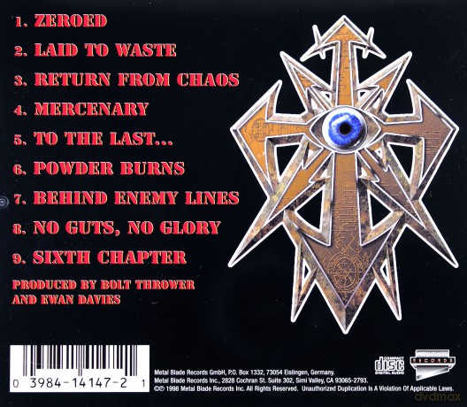 Bolt Thrower: Mercenery [CD]
