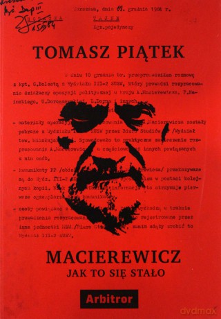 Macierewicz Jak To Się Stało - Tomasz Piątek [KSIĄŻKA]