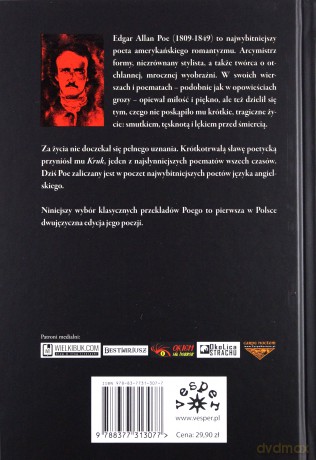 Miasto w Morzu i Inne Utwory Poetyckie - Edgar Allan Poe [KSIĄŻKA]