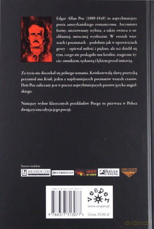 Miasto w Morzu i Inne Utwory Poetyckie - Edgar Allan Poe [KSIĄŻKA]