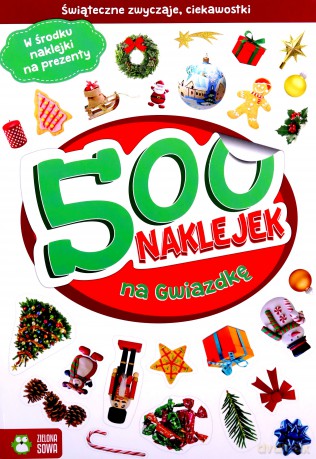 Na Gwiazdkę 500 Naklejek - Barbara Supeł [KSIĄŻKA]