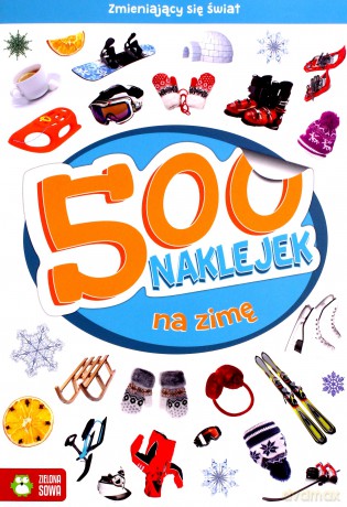 Na Zimę 500 Naklejek - Barbara Supeł [KSIĄŻKA]