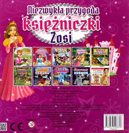 Niezwykła Przyroda Księżniczki Zosi Rozkładanki 3D [KSIĄŻKA]