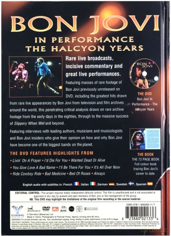 Bon Jovi: In Performance (booklet) [DVD]