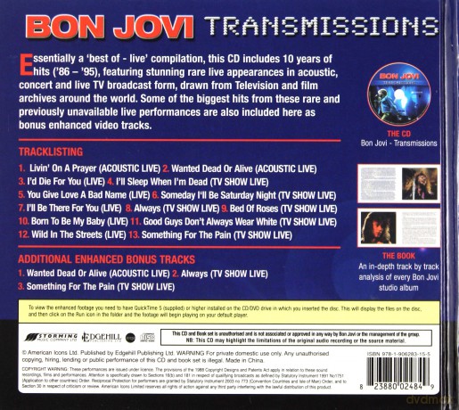 Bon Jovi: Transmissions (digibook) [CD]